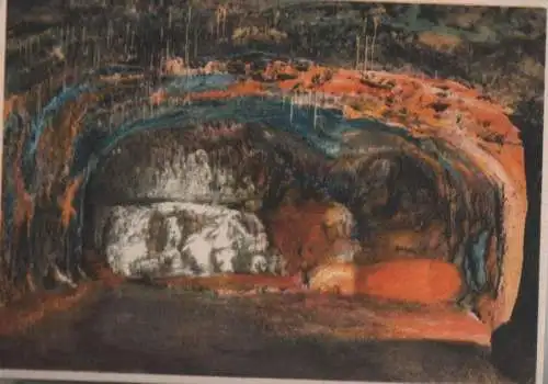 Saalfeld - Feengrotten, Mittlere Quellgrotte - ca. 1980