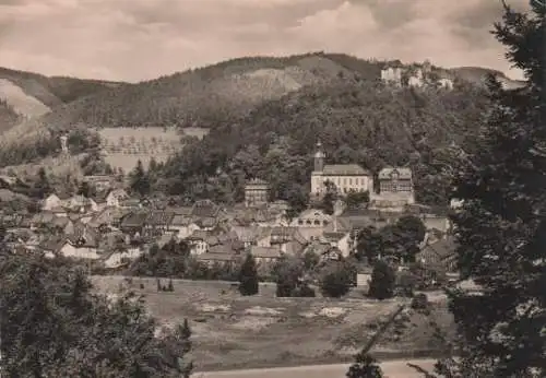 Leutenberg - Blick von der Gustav-Fehler-Höhe - 1962