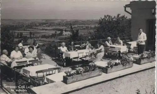 Weißenfels - Terrassen-Cafe Leißling - 1958