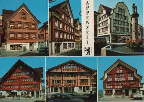 Schweiz - Schweiz - Appenzell - 6 Teilbilder - 1981