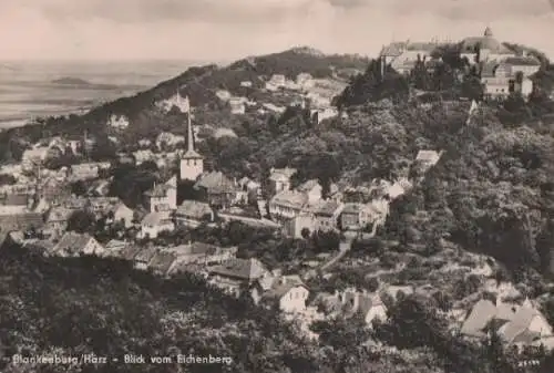 Blankenburg - Blick vom Eichenberg - 1964