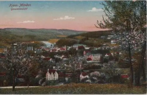 Hann. Münden - Gesamtansicht - ca. 1920