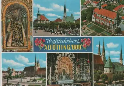 Altötting - u.a. Pilgerzug - ca. 1990