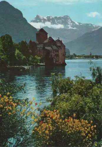 Schweiz - Schweiz - Montreux - Chateau de Chillon - 1965