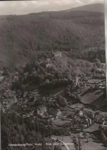 Schwarzburg - Blick vom Trippstein - 1965