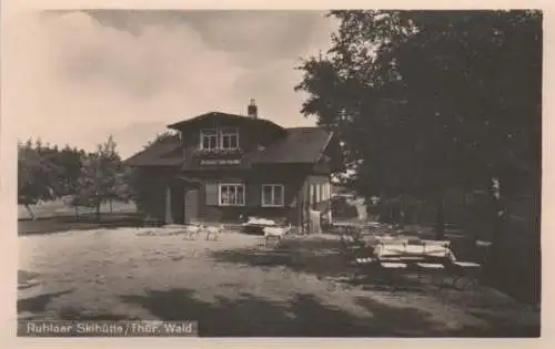Ruhlaer Skihütte - 1954
