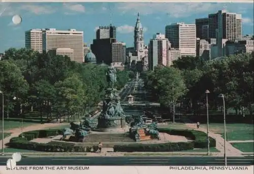 USA - USA - Philadelphia - Skyline from the Art Museum - 1982