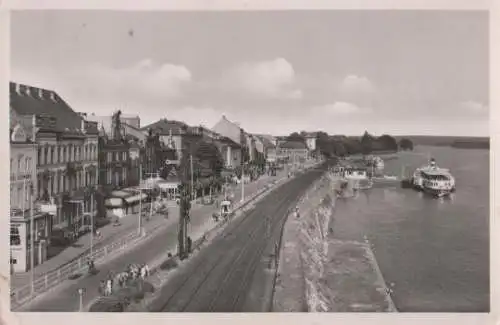 Rüdesheim - Rückseite bekritzelt - ca. 1955