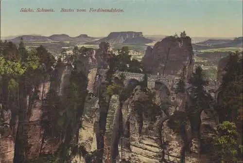 Sächsische Schweiz - Bastei vom Ferdinandstein