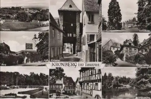 Kronberg - u.a. Schillerweiher - 1968