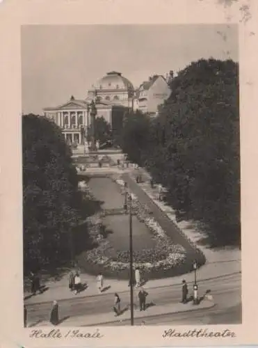 Halle Saale - Stadttheater - 1932