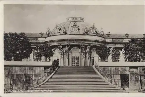 Potsdam, Sanssouci - Schloss, Mittelbau