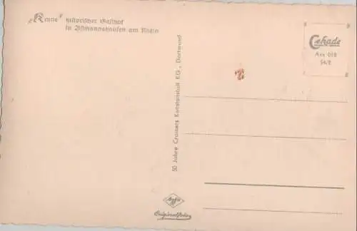 Rüdesheim-Assmannshausen - Gasthof Krone