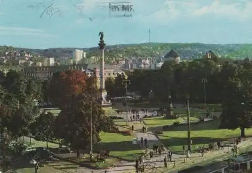 Stuttgart - Schlossplatz - 1976