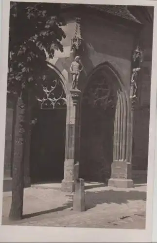 Rothenburg - Jakobskirche, Brauttüre - ca. 1950