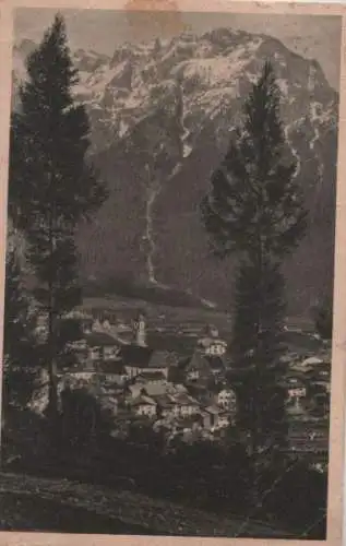 Mittenwald - vom Kalvarienberg - 1934