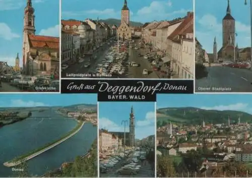 Deggendorf - mit 6 Bildern - ca. 1980