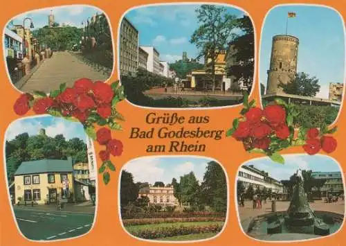 Bonn - Grüße aus Bad Godesberg am Rhein - ca. 1985