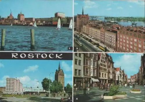 Rostock - u.a. Kröppeliner Straße - 1976