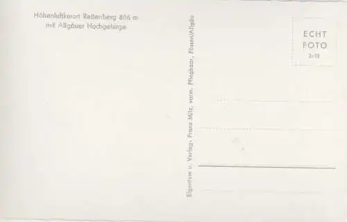 Rettenberg - mit Allgäuer Hochgebirge
