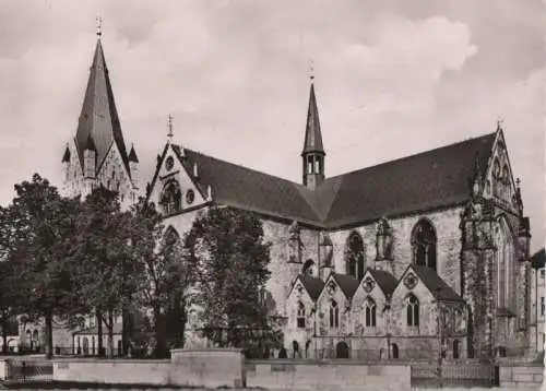 Paderborn - Dom, Südostseite - ca. 1965