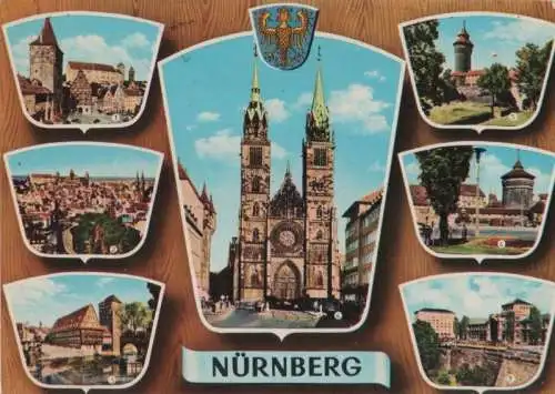 Nürnberg - 7 Teilbilder - 1971