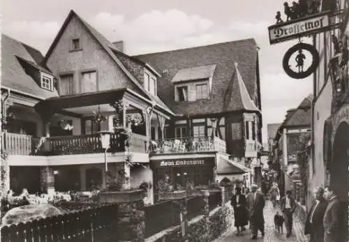 Rüdesheim - Drosselgasse - ca. 1965