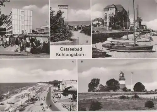 Kühlungsborn - u.a. Bootsanlegestelle - 1983