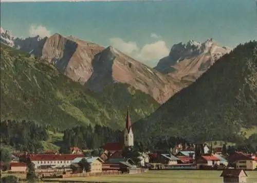 Oberstdorf - mit Krottenspitzen - 1958