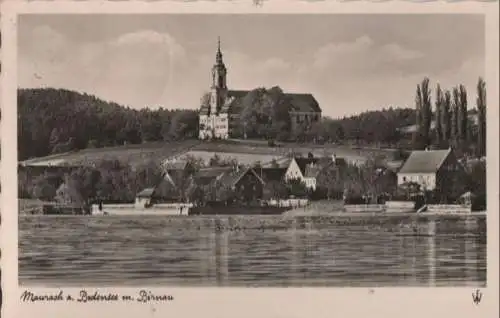 Uhldingen-Mühlhofen, Schloss Maurach - mit Birnau - 1952