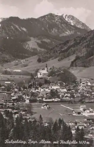 Ruhpolding mit Hochfelln - ca. 1965