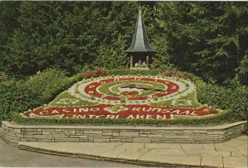 Schweiz - Interlaken - Schweiz - Kursaal-Blumenuhr