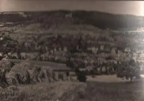 Bad Blankenburg - Blick zur Ruine Greifenstein - 1968