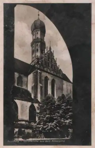 Augsburg - Ulrichkirche - ca. 1950