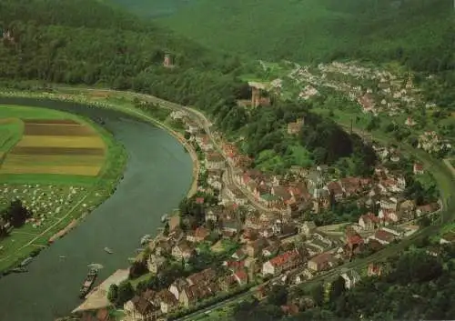 Neckarsteinach - von oben