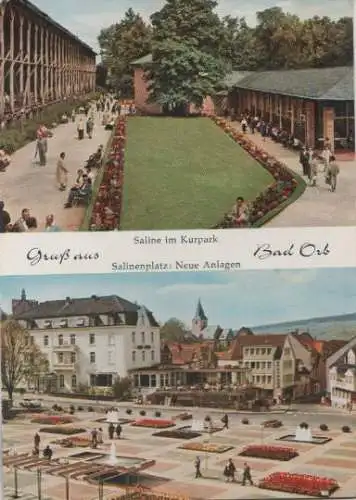 Bad Orb - Saline und Salinenplatz - 1966