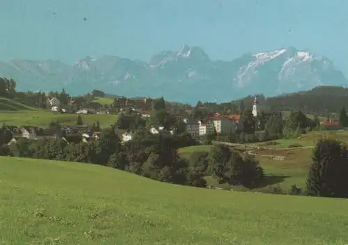 Scheidegg, Allgäu - mit Altmann und Säntis - 1993