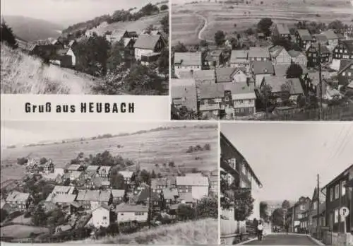 Masserberg-Heubach - mit 4 Bildern - 1976