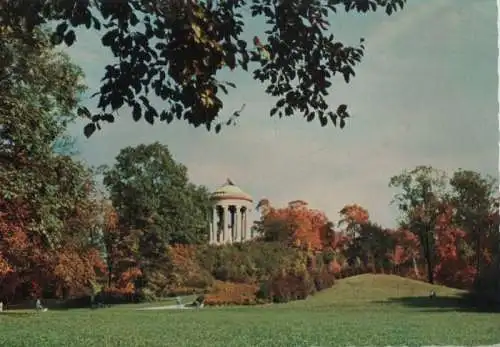 München - Monopteros im Englischen Garten - 1964