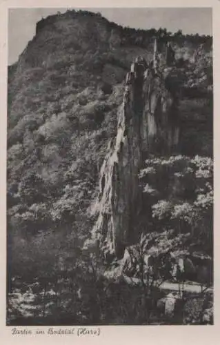 Partie im Bodetal bei thale - ca. 1955