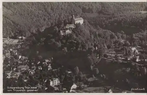 Schwarzburg - vom Trippstein gesehen