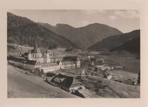 Kloster Ettal vom Vogelherd - ca. 1965