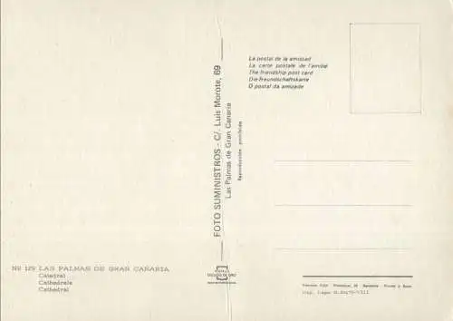 Spanien - Las Palmas - Spanien - Catedral