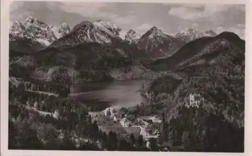 Füssen - Blick von der Jugend - 1964