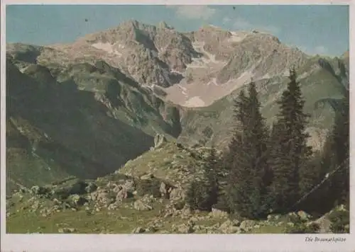 Österreich - Österreich - Bregenzerwald - Braunarlspitze - ca. 1960