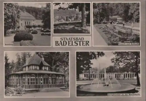 Bad Elster - u.a. Badehaus - 1966