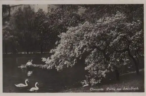 Chemnitz - Partie am Schloßteich - 1932