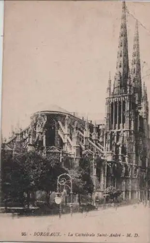 Frankreich - Frankreich - Bordeaux - La Cathedrale Saint-Andre - 1932