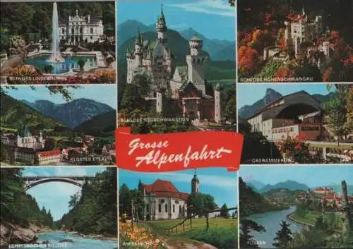 Alpen - Sehenswürdigkeiten - ca. 1980