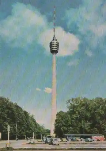 Stuttgart - Fernsehturm - ca. 1985